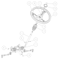 Albero inferiore dello sterzo O80-1481-324-20 ORIGINALE OREC
