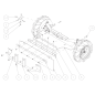 Supporto superiore a cerniera (R) O0207-60900 ORIGINALE OREC