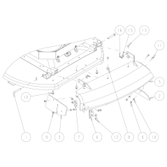 Volet latéral (avant gauche 88) O0284-51300 ORIGINAL OREC | Newgardenstore.eu