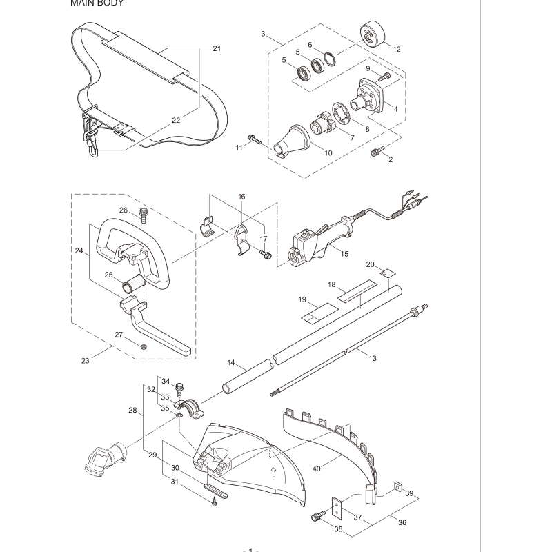 Adattatore tubo albero trasmissione KR214593 ORIGINALE K-JAPAN
