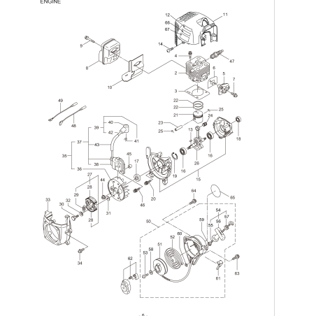 Zylinder KR269140 ORIGINAL K-JAPAN | Newgardenstore.eu