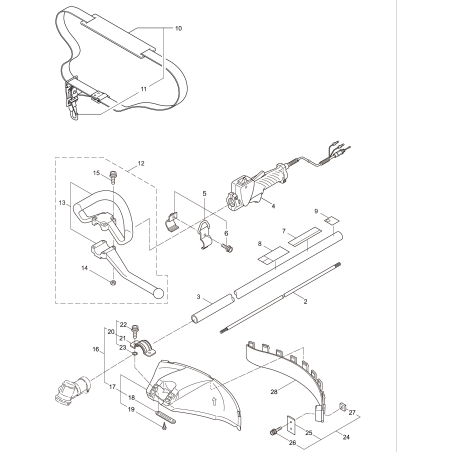 Arbre de transmission KR226546 ORIGINAL K-JAPAN | Newgardenstore.eu