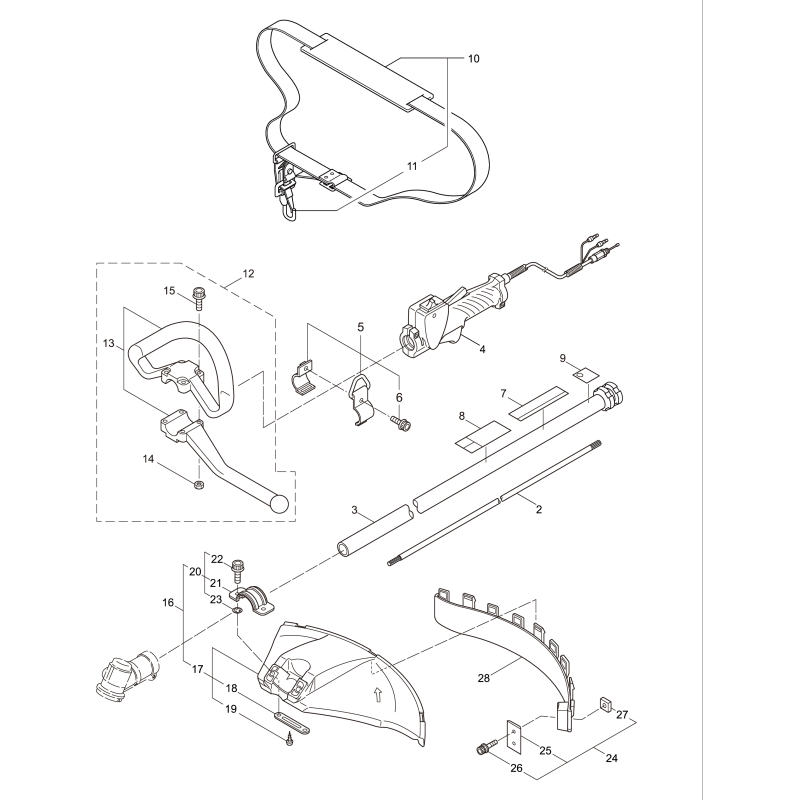 Safety CoverAss'y KR231804 ORIGINALE K-JAPAN
