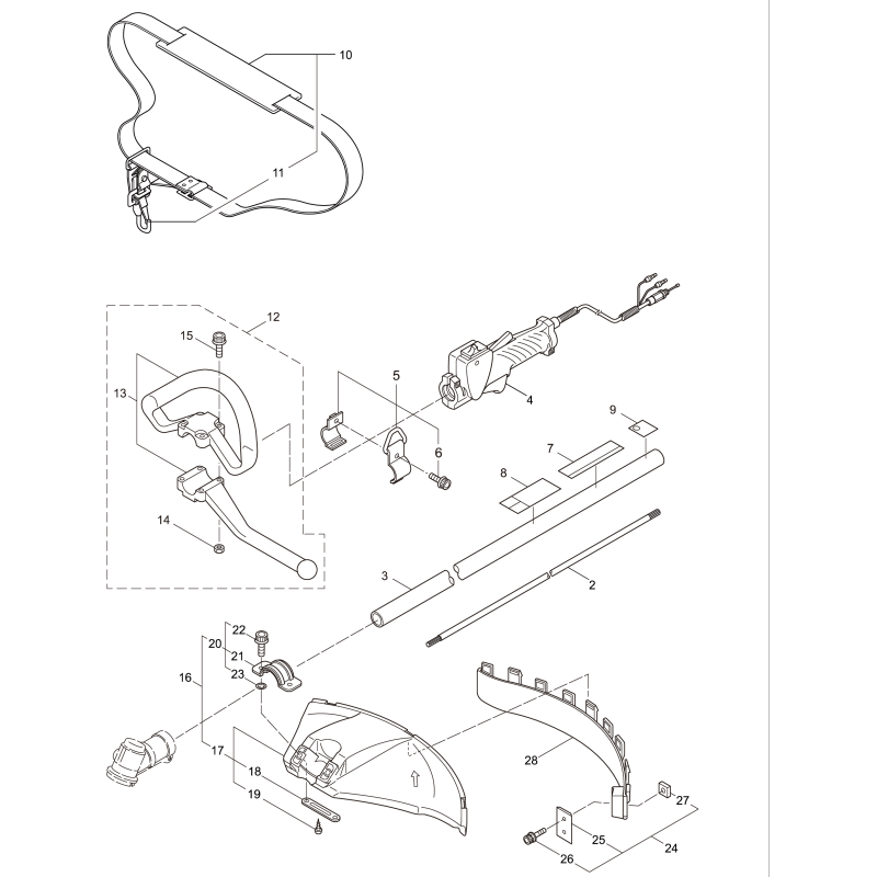 Tubo albero motore KR226544 ORIGINALE K-JAPAN