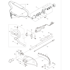Throttle Trigger KR231017 ORIGINALE K-JAPAN | Newgardenstore.eu