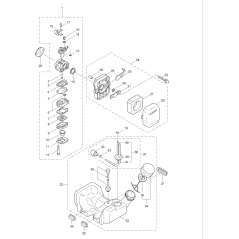 serbatoio carburante KR268141 ORIGINALE K-JAPAN | Newgardenstore.eu