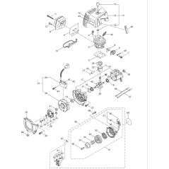 Recoil Starter Ass'y KR285809 ORIGINALE K-JAPAN | Newgardenstore.eu