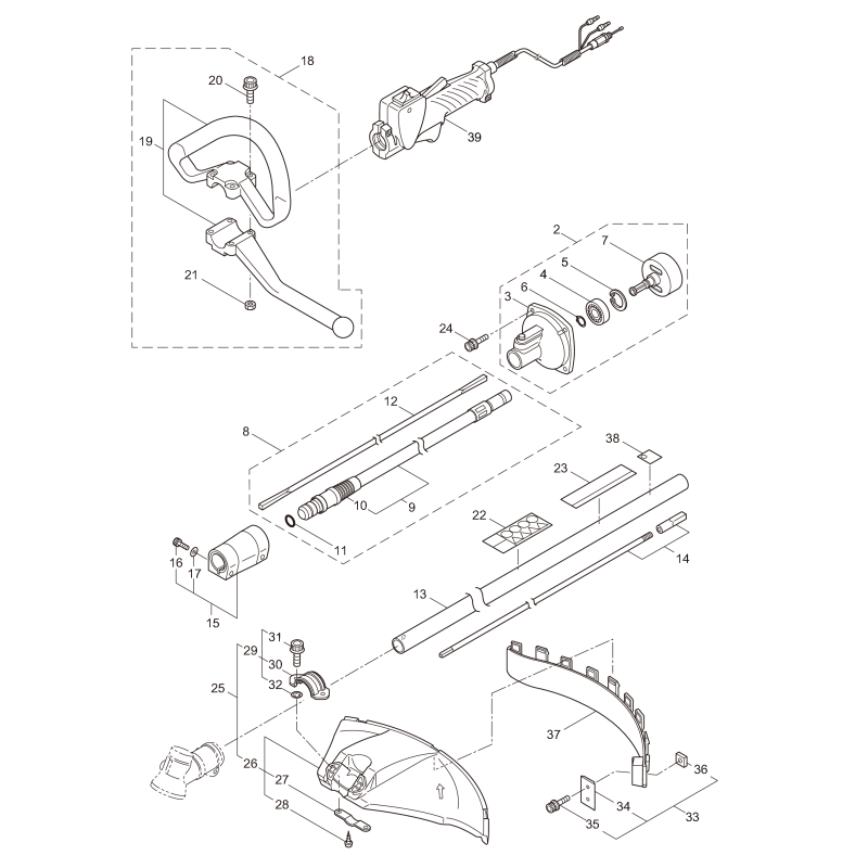 Throttle Lever Ass'y KR236641 ORIGINAL K-JAPAN