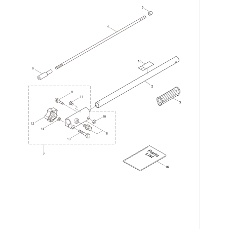 Tube d'extension original K-JAPAN KR220174 | Newgardenstore.eu