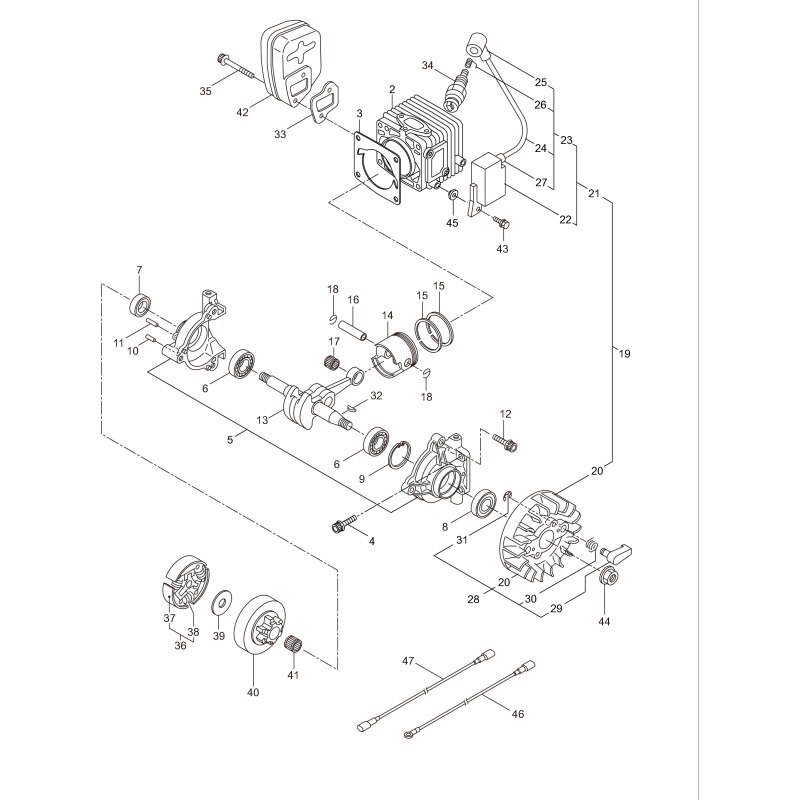 Bobine d'allumage KR289548 ORIGINALE K-JAPAN