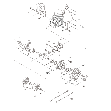 Tamburo Frizione KR286238 ORIGINALE K-JAPAN | Newgardenstore.eu