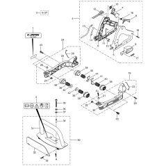Torsionsfeder KR425692 ORIGINAL K-JAPAN | Newgardenstore.eu