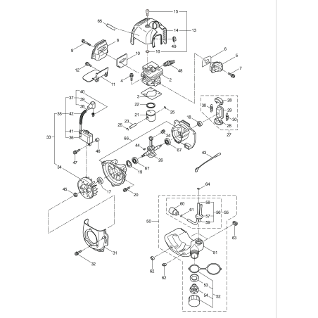 Kompletter Tankdeckel KR283438 ORIGINAL K-JAPAN | Newgardenstore.eu