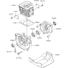 VIS, 4X8 KW92172-2103 ORIGINALE K-JAPAN