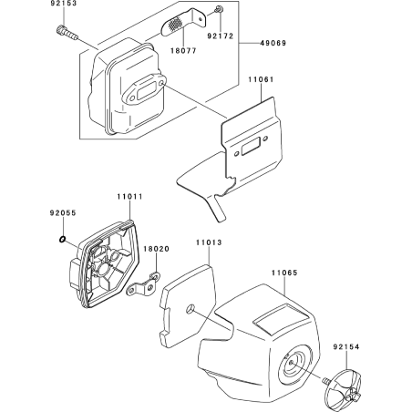 BOLT KW92154-2053 ORIGINAL K-JAPAN | Newgardenstore.eu