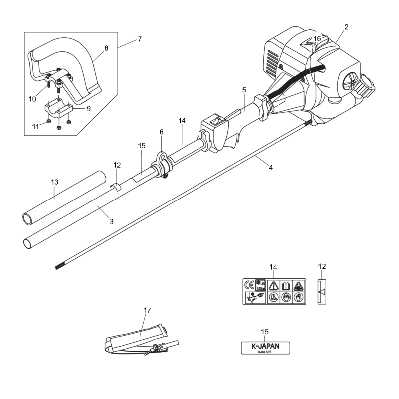Vilebrequin d'origine K-JAPAN KR425401