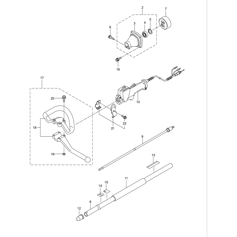 Tubo albero motore KR224643 ORIGINALE K-JAPAN