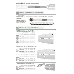 LAME DE GUIDE 10" 3/8 40M AGR901038.40 ORIGINAL MGF | Newgardenstore.eu