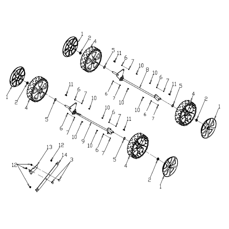 Barra di connessione AGR8204580 ORIGINALE MGF
