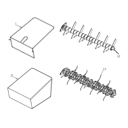 Originaler MGF AGR8204620 Federrotor | Newgardenstore.eu