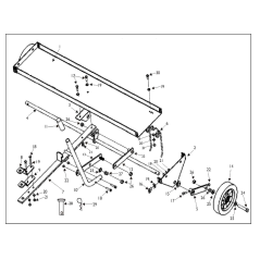 Original MGF AGR1248 5/16 x 3/4 bolt | Newgardenstore.eu