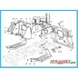 Exploded view tractor chassis 92cm PG 135 HD CASTELGARDEN GGP STIGA MOUNTFIELD