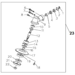 Bague MGF AGR2634160 d'origine | Newgardenstore.eu