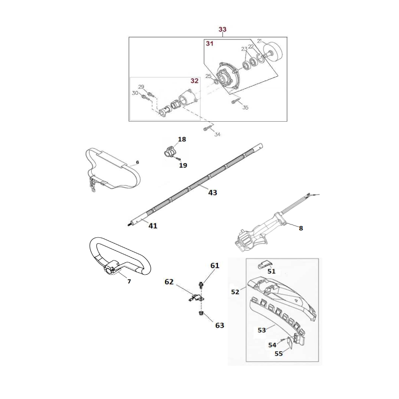 Front handle AGR2804007 ORIGINAL MGF