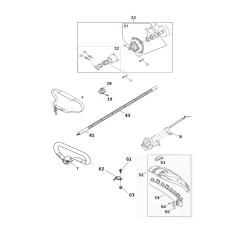 Asta interna AGR2802002 ORIGINALE MGF | Newgardenstore.eu