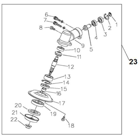 Tapa de cabezal ORIGINAL MGF AGR2834010 | Newgardenstore.eu