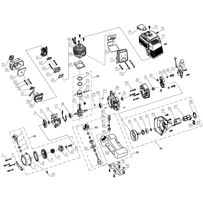 Guarnizione cilindro AGR32-12501 ORIGINALE MGF