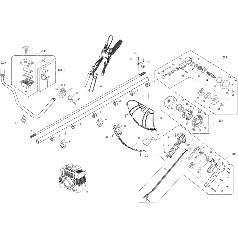 Commande d'accélérateur MGF AGR323-47080 d'origine