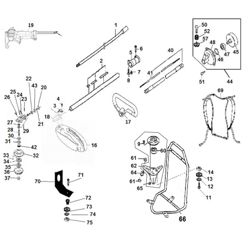 ORIGINAL MGF AGR53K1000 engine support plate