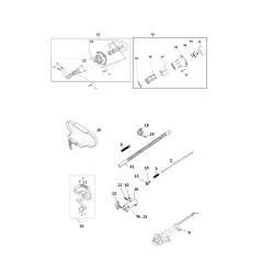 POIGNÉE AVANT . DM270K DM250H AGR2404001 ORIGINAL MGF