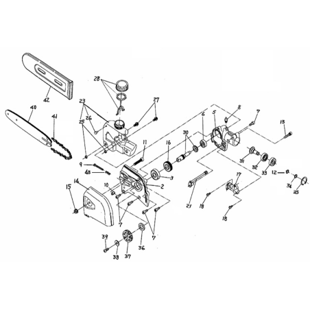 Arbre de transmission d'origine MGF AGR2702245 | Newgardenstore.eu