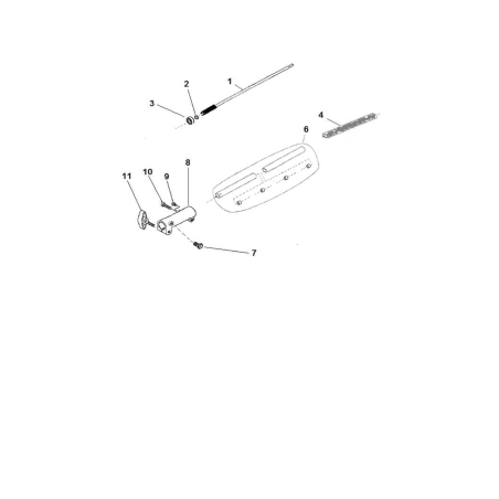 Asta interna AGR2701250 ORIGINALE MGF | Newgardenstore.eu