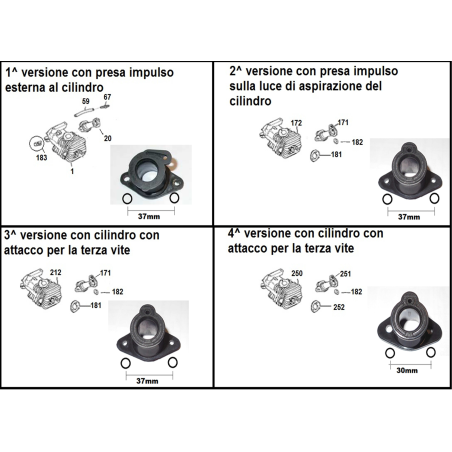 Toma de impulso AGR2501082 ORIGINAL MGF | Newgardenstore.eu