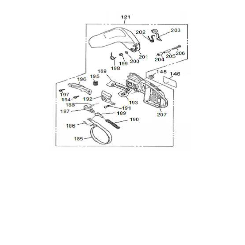 Original MGF AGR2504006 Feder