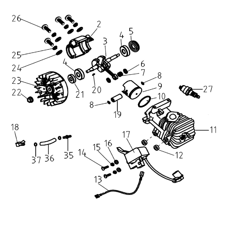 Cylindre AGR2640100 ORIGINAL MGF