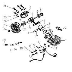 Clip AGR2640360 ORIGINALE MGF