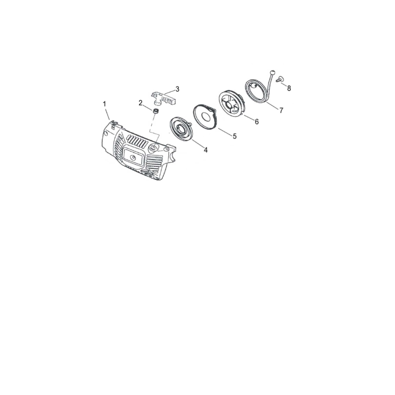 Original MGF AGR3801615 handle