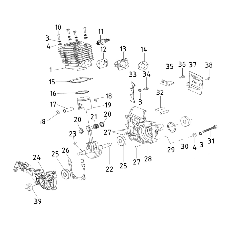 Retenue de goupille MGF AGR4101250 d'origine