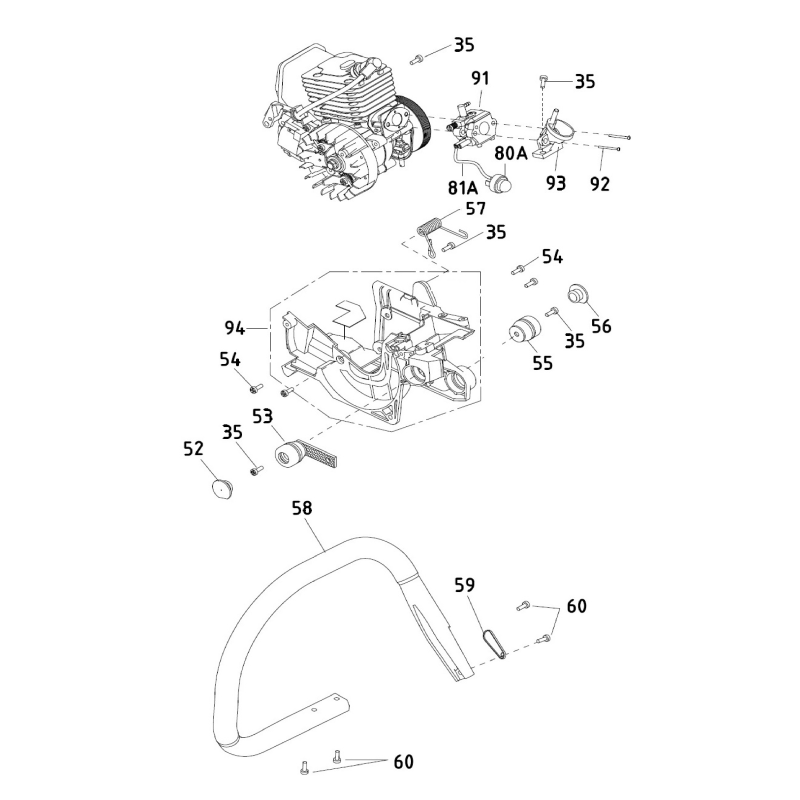 Tubo miscela 2.5x5x170 AGR4101000 ORIGINALE MGF