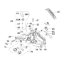 Pescante miscela AGR4100590 ORIGINALE MGF