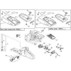 Levier pneumatique AGR4504055 ORIGINAL MGF