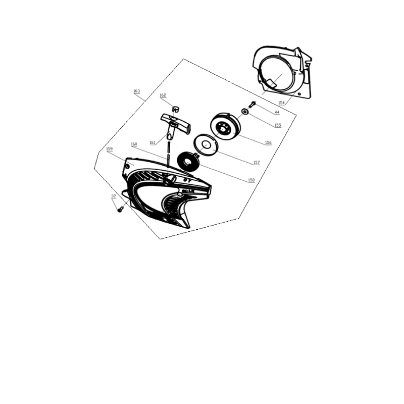 Avviamento AGR4612800 ORIGINALE MGF