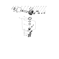 Segment de piston AGR5311115 ORIGINAL MGF