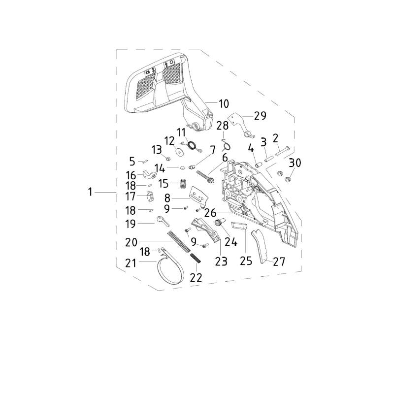 ORIGINAL MGF AGR5000040 chain guard