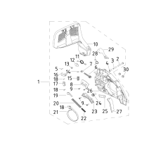 Brake band AGR5000090 ORIGINAL MGF