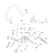 Tige d'accélérateur MGF ORIGINAL AGR5000460 | Newgardenstore.eu